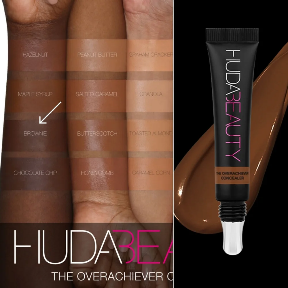 2- Concealer HUDA BEAUTY Overachiever Brownie